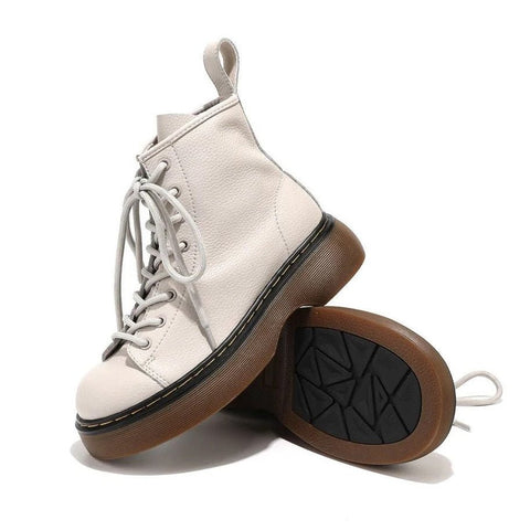 Versatile Platform Martin Boots - ModeEcho