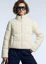 BYMANYC ® New York | Hamptons Cable Knit Puffer | Off-White