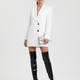 Black And White Women's Suit Jacket, Wall Street, BYMANYC New York.-0