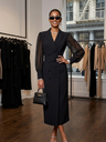 Schwarzes Blazer Maxi-Kleid SOHO – New Collection