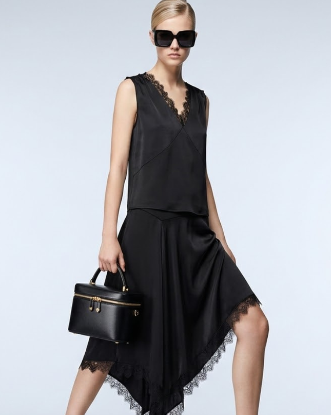 Black TRIBECA Lingerie Set Prêt-à-Porter BYMANYC ® New York-1