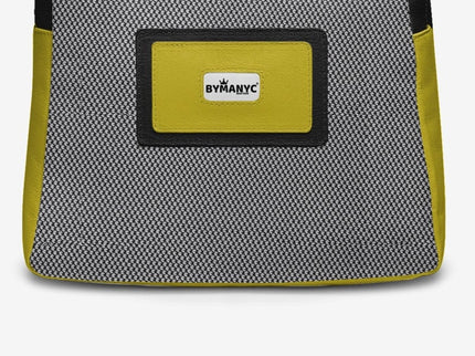 Black & Yellow Vegan Backpack BYMANYC ® New York – Italy Made