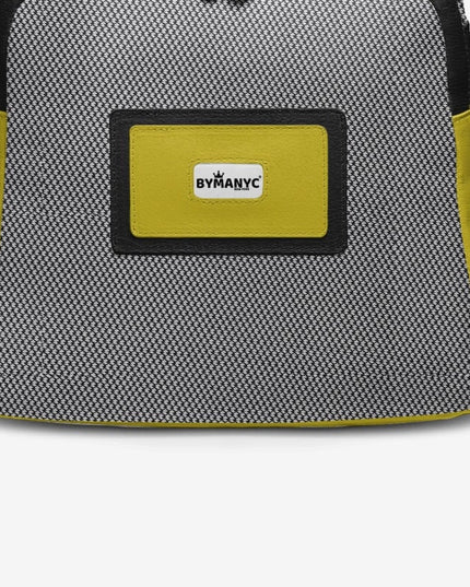 BYMANYC ® New York | Black & Yellow Vegan Backpack | Unisex