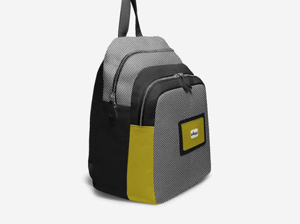 Black & Yellow Vegan Backpack BYMANYC ® New York – Italy Made