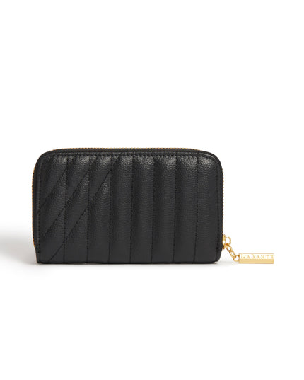 LaBante London | Kenia Vegan Zip-Around Wallet | Schwarz