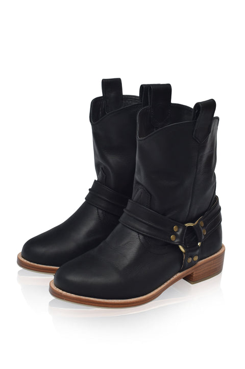 Cali Leather Boots-1