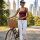 Burgundy HELLS KITCHEN Waxed Top Prêt-à-Porter BYMANYC ® New York-1