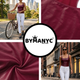Burgundy HELLS KITCHEN Waxed Top Prêt-à-Porter BYMANYC ® New York-3