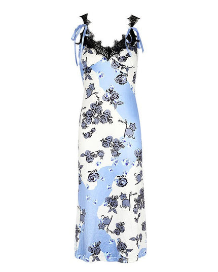 Damen Sommerkleid CABO DE GATA Blue – New Collection IBIZA