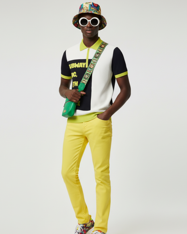 CHINATOWN Cashmere Polo BYMANYC ® New York-1