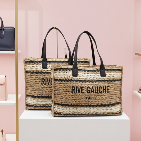 Crochet Tragetasche RIVE GAUCHE