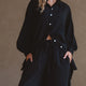 Calin Wide Leg Linen Pants (Sale)-1