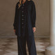 Calin Wide Leg Linen Pants (Sale)-2