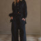 Calin Wide Leg Linen Pants (Sale)-0