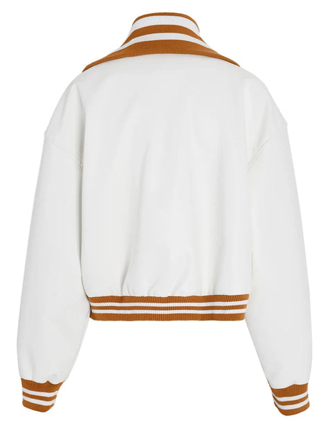 Color-block PU Leather Jacket, Soho | Women - BYMANYC ® New York-3