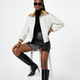 Color-block PU Leather Jacket, Soho | Women - BYMANYC ® New York-1