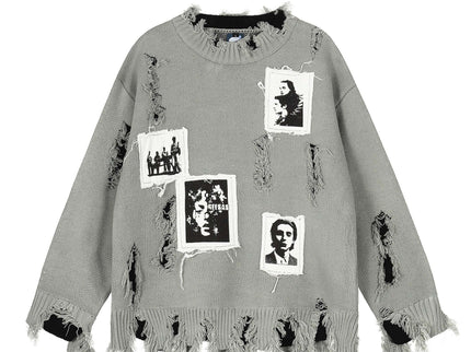 Grozavu Tailliertes Sweatshirt aus gekämmter Baumwolle