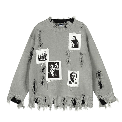Grozavu Tailliertes Sweatshirt aus gekämmter Baumwolle
