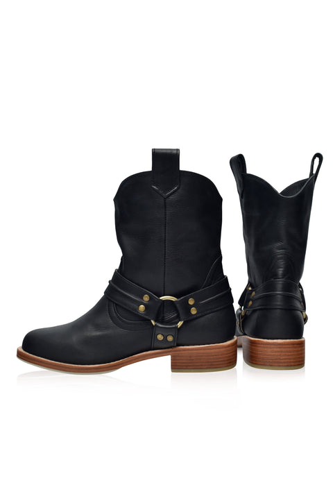 Cali Leather Boots-2