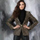 Diamant-Intarsien Blazer, Wall Street | Damen - BYMANYC ® New York