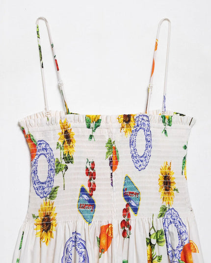 Damen Sommerkleid CALA MACARELLA White – New Collection IBIZA