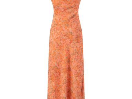 Damen Sommerkleid ES VEDRÀ RUNWAY Orange