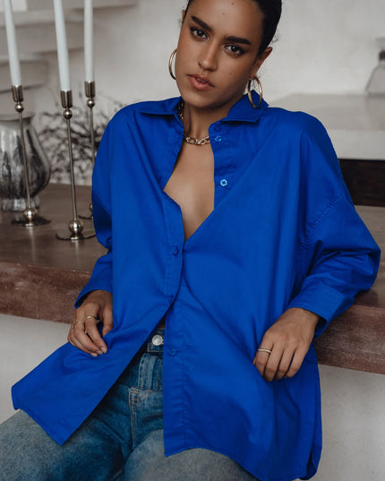 Chemise à manches longues essentielle