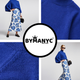 Electric Blue Relaxed-Fit Knit Sweater with Perkins Collar • BYMANYC ® New York-3