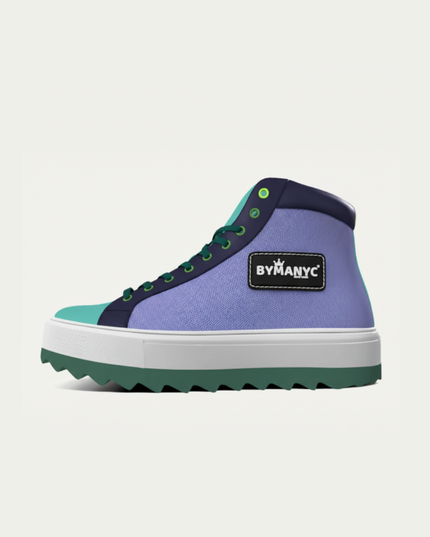 BYMANYC ® New York | Broadway Beat Ankle Boots | Purple | Unisex