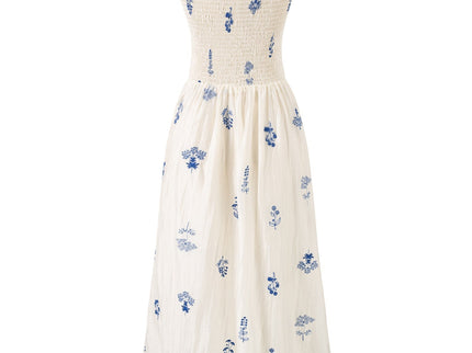 Damen Sommerkleid FORMENTERA SUNSET White Base Print – New Collection IBIZA