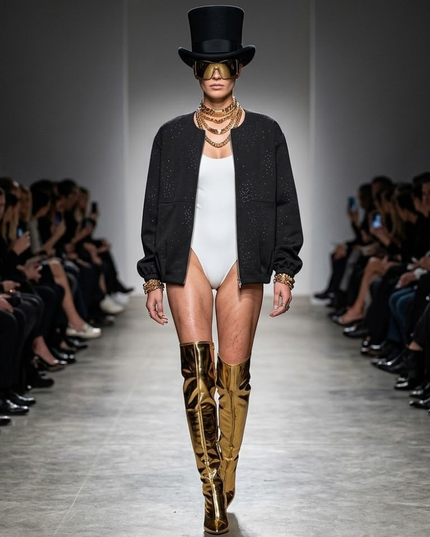 WOMEN'S JACKET TRIBECA AVANT-GARDE New Collection Fashion Week BYMANYC ® New York