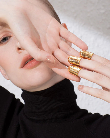 Fashion Jewelry Punk Nails Ring by BYMANYC ® New York - TRIBECA-0