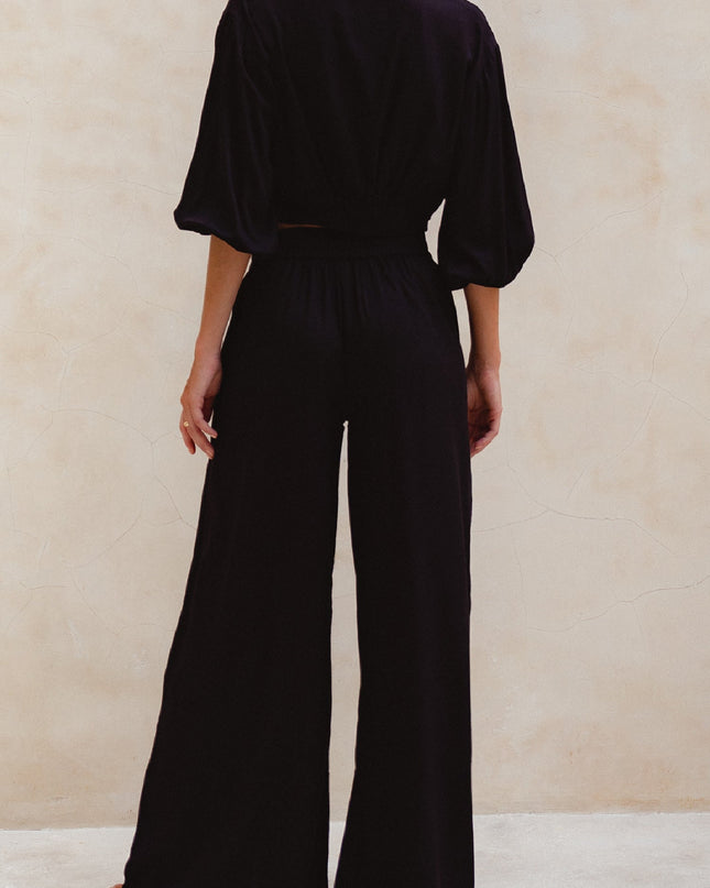 Fatima Wide Leg Pants (Sale)-1