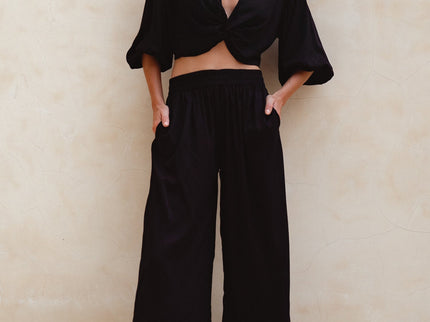 Fatima Wide Leg Pants (Sale)-0
