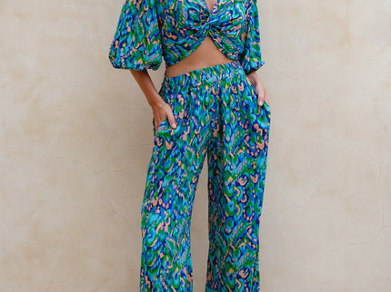 Fatima Wide Leg Pants (Sale)-5