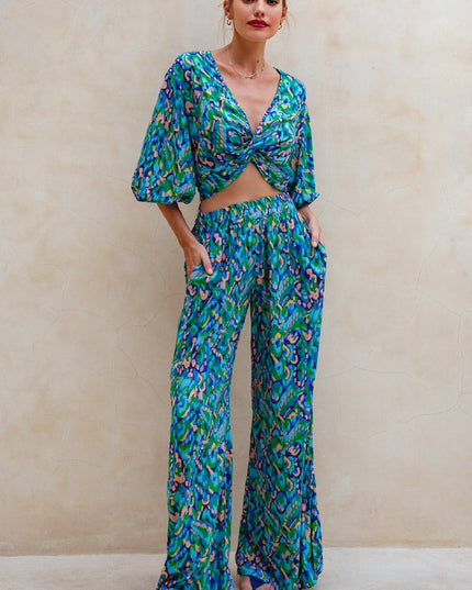 Fatima Wide Leg Pants (Sale)-5