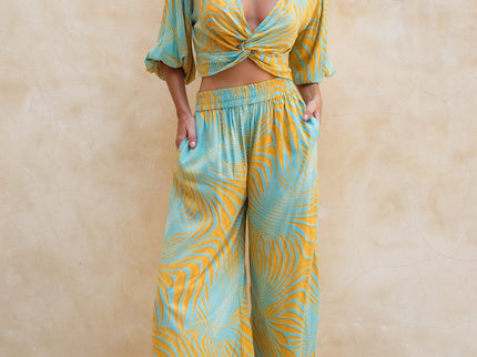 Fatima Wide Leg Pants (Sale)-4