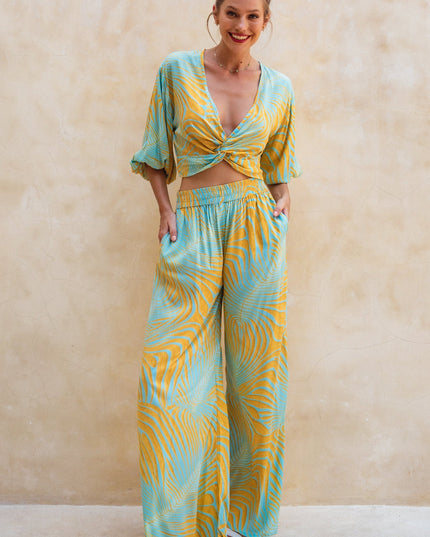 Fatima Wide Leg Pants (Sale)-4