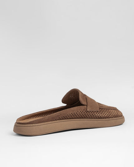 Damen Leder Clogs L'Arte Milano – Braun