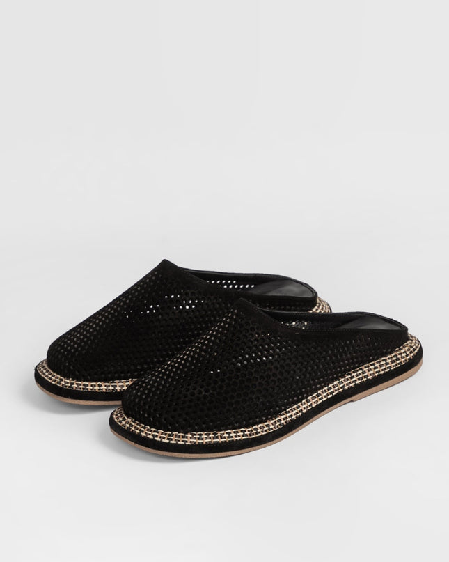 👡 L'ARTE MILANO – Damen Leder Outdoor Slippers