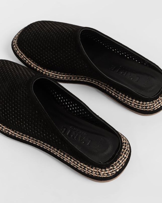 👡 L'ARTE MILANO – Damen Leder Outdoor Slippers