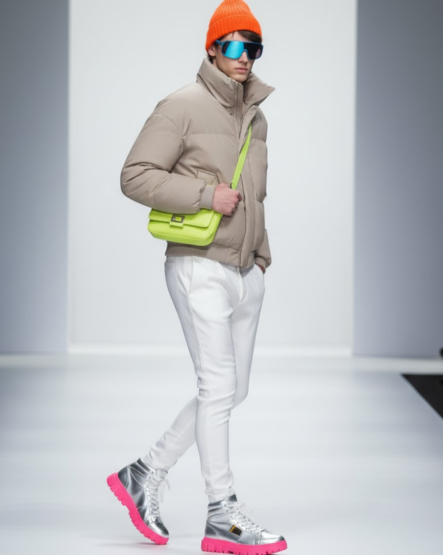 GRAMERCY PARK Puffer Jacket Herren | Khaki