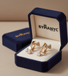 Geometric Sparkle Ohrringe | SOHO Collection | Gold (Dorado)