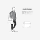 Vegan Gold Messenger Bag 16” | BYMANYC ® New York Luxe Metallic Edition-4