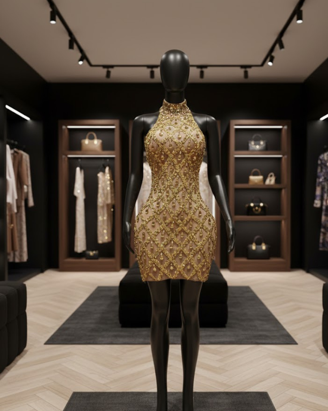 Golden Diamond Mesh • UPPER EAST New Collection BYMANYC ® New York-1