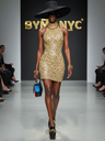 Golden Diamond Mesh Kleid• New Collection