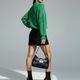 Grüner Chunky-Knit-Pullover CHELSEA: Neue Kollektion COUTURE in NOLITA – BYMANYC ® New York