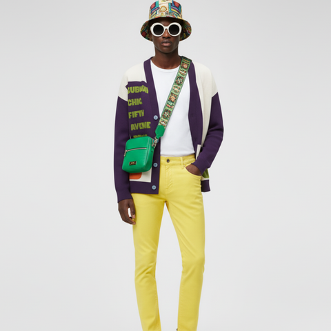 HARLEM Cashmere Cardigan BYMANYC ® New York-1