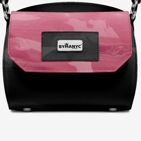 Handbag BYMANYC ® New York – Vegan Couture Trunk Mini in Manhattan Black-2