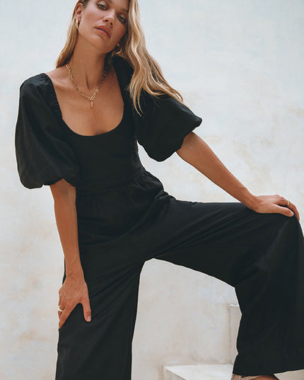 Heaven Bay Linen Jumpsuit-2